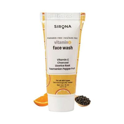 Sirona Vitamin C Face Wash 15 ml - Face Wash & Cleansers