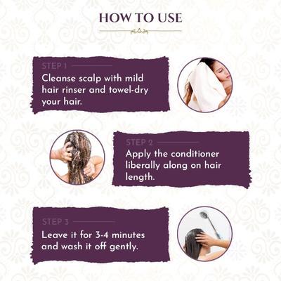 Khadi Essentials Black Seed Red Onion Hair Conditioner for Hair fall Control Growth 200 ml - Conditioners