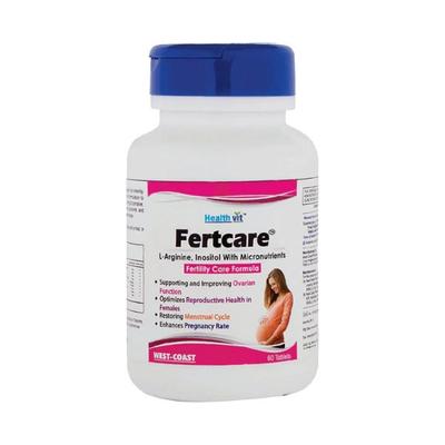 Healthvit Fertcare Fertility Care Formula For Women- Tablet 60's - General Health