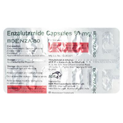 BDENZA 80 Capsule 14's - Cancer Oncology-Hor