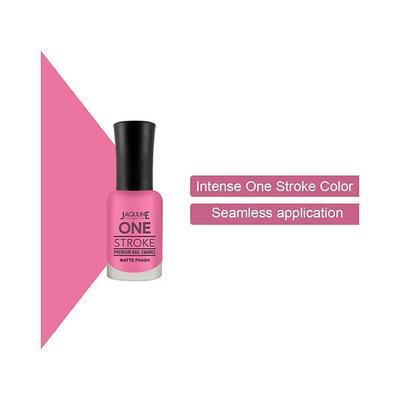 Jaquline USA One Stroke Premium Nail Enamel Bunny Pink J29 8 ml - Nail Polish
