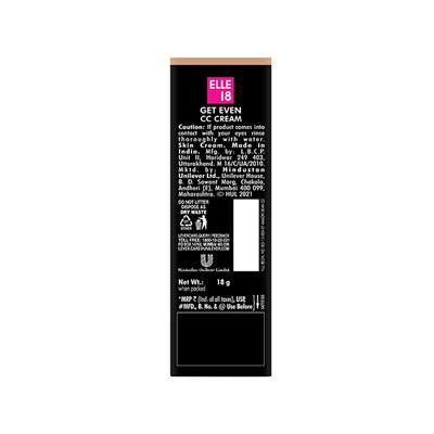 Elle 18 Geteven CC Cream Caramel 18 gm - Bb & Cc Creams