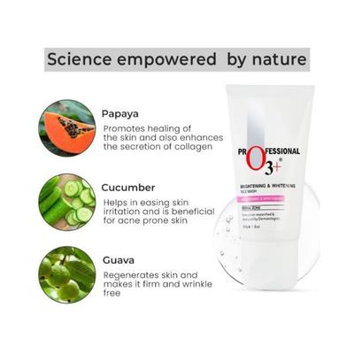 O3+ Brightening & Whitening Face Wash 100ml - Face Washes