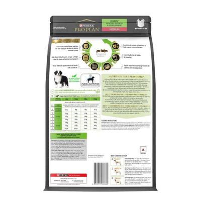 Nestle Purina Pro Plan Puppy Dog Food (Medium) 3 kg - Petfood