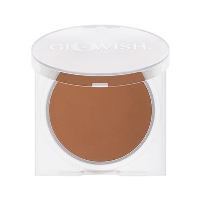 Huda Beauty Glowish Luminous Pressed Powder 10 Deep Tan 10 gm - Loose Powder