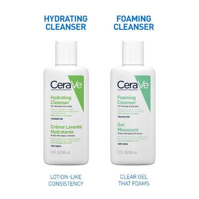 CeraVe Hydrating Cleanser For Normal To Dry Skin 88 ml - Face Wash & Cleansers