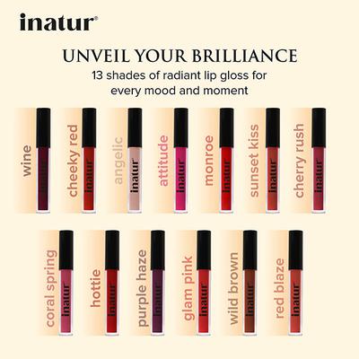 Inatur Lip Gloss - Angelic (L2) 2ml - Lip Glosses