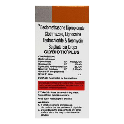 GLYBIOTIC PLUS Ear Drops 5ml - Ear Conditions-EAC