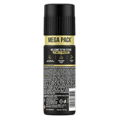 Axe Gold Temptation Long Lasting Deodorant Bodyspray For Men 215 ml - Men Deodorants/Roll-Ons