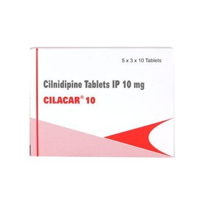 Cilacar 10mg Tablet 10'S - Hypertension-Cal