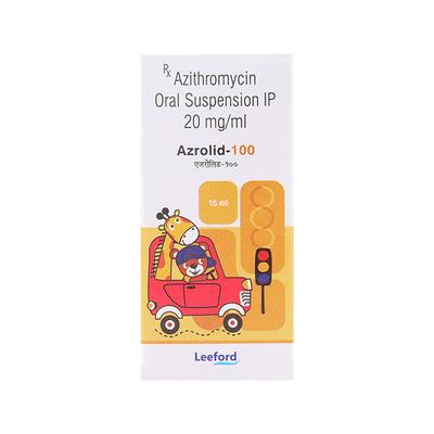 AZROLID 100 Oral Suspension 30ml - Bacterial Infections-Mac
