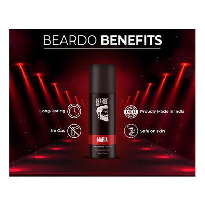 Beardo Perfume Body Spray Combo (Mafia 120 ml + Bandit 120 ml + Don 120 ml) - Men Perfumes (Edt/Edp)