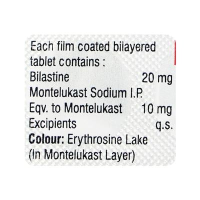 BILKRO M Tablet 10's - Allergies-Ant