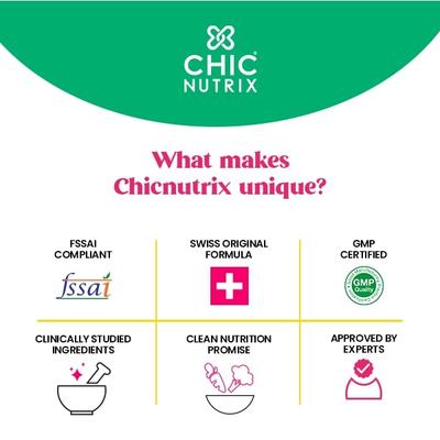 Chicnutrix Collagen Builder Plant Based Effervescent Tablet 20's - Hair & Skin