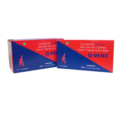 Q DENZ Tablet 10's - Supplements-Sup