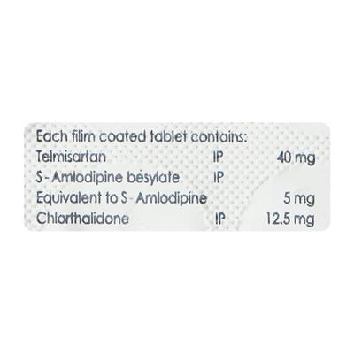 ELDOTEL TRIO 40mg Tablet 10's - Hypertension-Ana