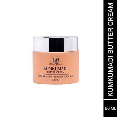 House of Beauty Kumkumadi Butter Cream Brightens, Nourishes-Dry, Combi, Mature Skin with Vit-C 50ml - Night Cream