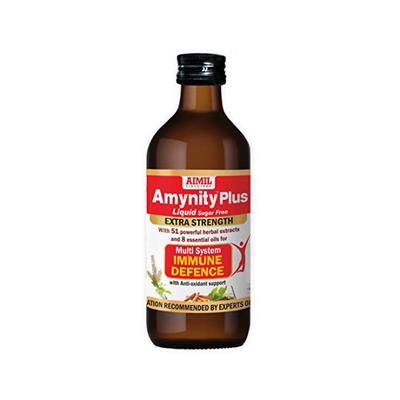 Aimil Amynity Plus Sugar Free Liquid 200 ml - Health Products