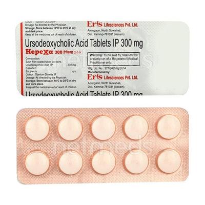 Hepexa 300mg Tablet 10'S - Cholelithiasis/Gall Stones