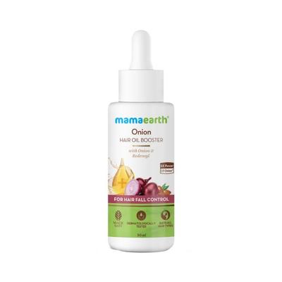 Mamaearth Onion Hair Oil Booster for Men with Onion and Redensyl for Hair Fall Control 30 ml - Hair Oils