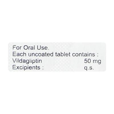 VILDAMIT 50mg Tablet 15's - Diabetes-Ant
