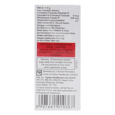 Formost 200 Inhaler 120Md - Asthma/COPD-Ast