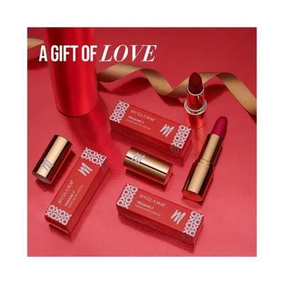 MyGlamm Treasure IT Suede Matte Lipstick-French Kiss 4.2 gm - Lipsticks
