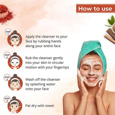 Globus Naturals Acne Face Wash Combo, Aloe Vera Neem Tulsi Face Wash & Kesar Chandan Face Wash, 75gm each 2's - Face Wash & Cleansers