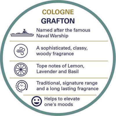 Truefitt and Hill Grafton Cologne Perfume Essential Fragrance Collection For Men 100 ml - Men Perfumes (Edt/Edp)