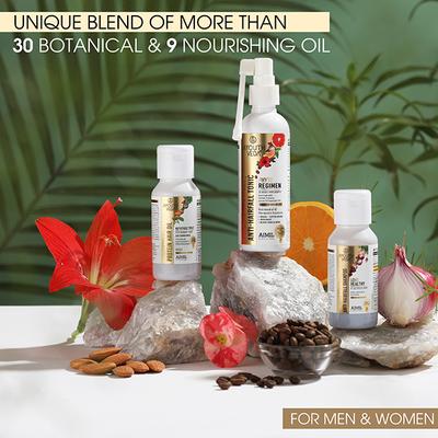 Ayouthveda Anti - Hairfall Tonic Complete Care Kit 100 ml - Hair Treatment