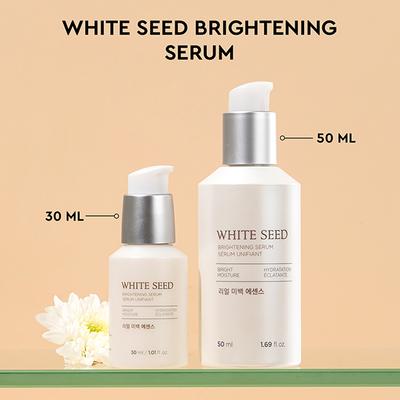 The Face Shop White Seed Brightening Serum- Korean Skincare with Niacinamide, Hyaluronic Acid 30 ml - Face Serum