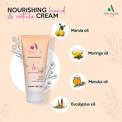 Aaranyaa Hand and Cuticle Cream 50 ml - Hand Creams