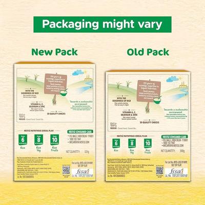 Nestle Nestum Stage 1 (6-24 Months) Powder 300 gm - Rice (Refill Pack) - Baby And Infant Supplements