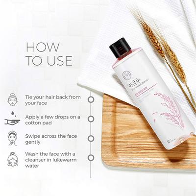 The Face Shop Rice Water Bright Mild Cleansing Water 500 Ml - Face Wash & Cleansers