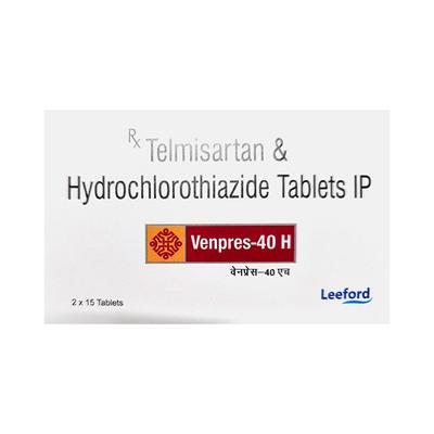 VENPRES 40 H Tablet 15's - Hypertension-Ang