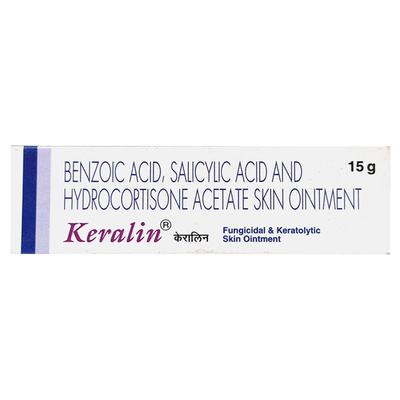 Keralin Ointment 15gm - Warts/Calluses/Other Skin Lesion-Ker