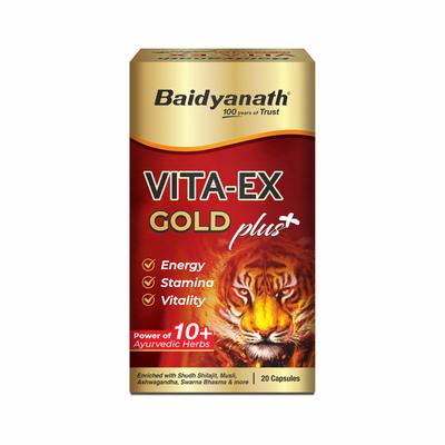 Baidyanath Vita Ex Gold Capsule 20's - Speciality Medicines