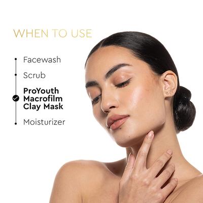 VLCC Clinic ProYouth Macrofilm Clay Mask 50 gm - Masks & Peels