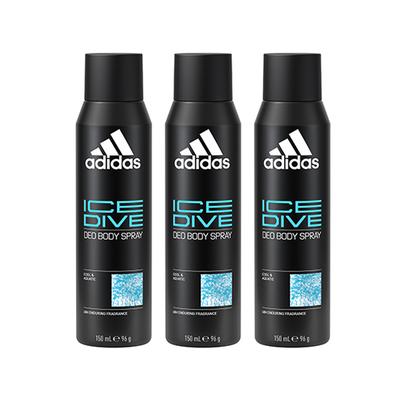 Adidas Ice Deodorant Set 150ml 3's - Men Deodorants/Roll-Ons