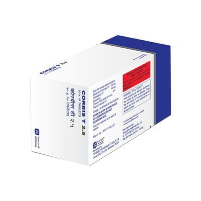 CORBIS T 2.5 Tablet 10's - Hypertension-Ang