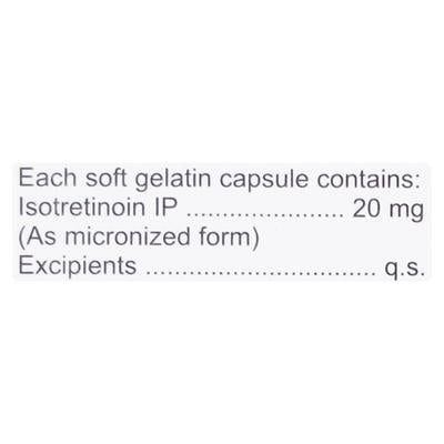 Ibitret 20mg Softgel 10'S - Acne-Acn