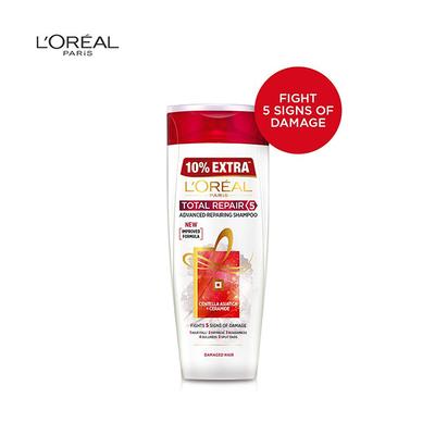 L'Oreal Paris Total Repair 5 Advanced Repairing Shampoo 192.5 ml - Shampoos