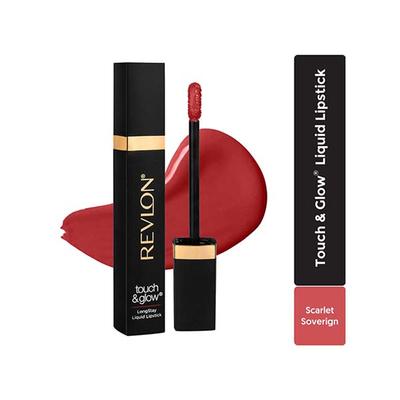 Revlon Touch & Glow Everyday Matte Liquid Lipstick- Scralet Soverign 5 ml - Liquid Lipsticks