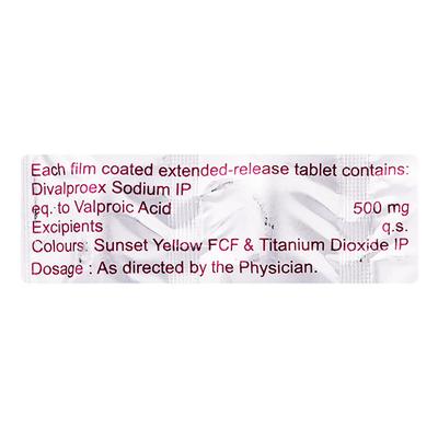 Diresta OD 500mg Tablet 10'S - Epilepsy/Convulsion-Ant