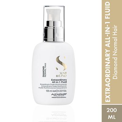 Alfaparf Milano Diamond Extraordinary All-In-1 Serum, Dry, Frizzy, Straight, Wavy Hair 125 ml - Hair Serums