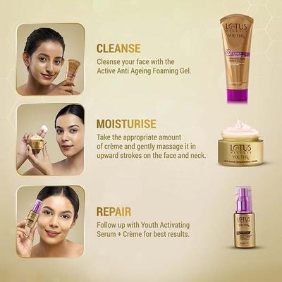 Lotus Herbals Youthrx Anti Ageing Nourishing Night Creme 50 Gm - Night Cream