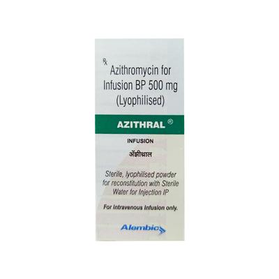 AZITHRAL Infusion 1's - Bacterial Infections-Mac