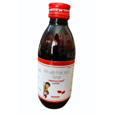 HEMOCARE JUNIOR Syrup 150ml - Iron Supplement/Anaemia-Vma