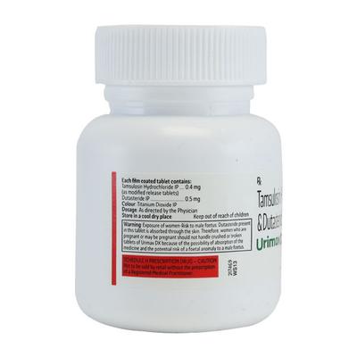 URIMAX DX Tablet 30's - Bladder And Prostate Disorders-Dru