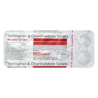 MCROTEL CT 80 Tablet 10's - Hypertension-Ana